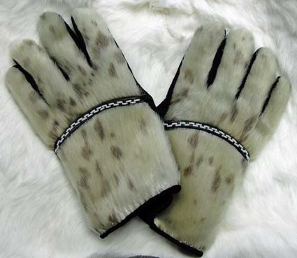 seal skin gloves